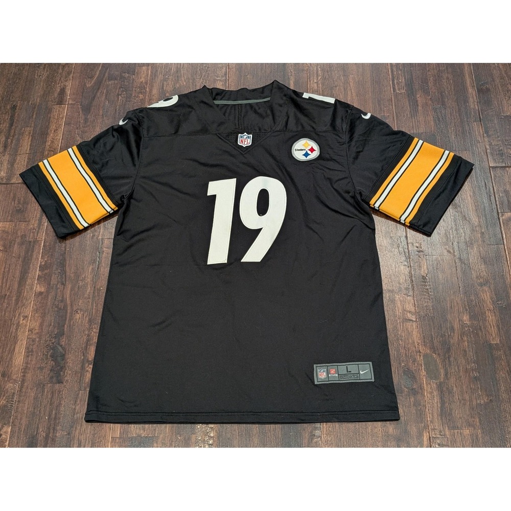 Pittsburgh Steelers‎ Jersey Mens Large NFL Football JuJu Smith-Schuster Nike